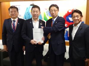 越智政務官面会