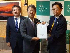 石原大臣面会