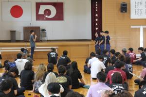 消防隊員へのお礼