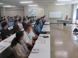 講話の様子